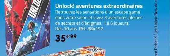 unlock! aventures extraordinaires
