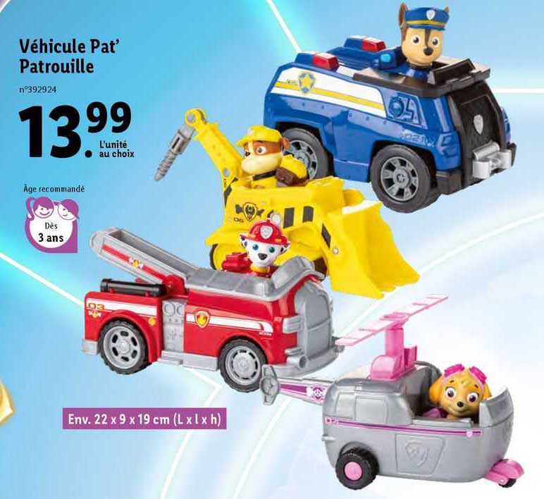 véhicule pat' patrouille