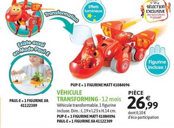 véhicule transforming