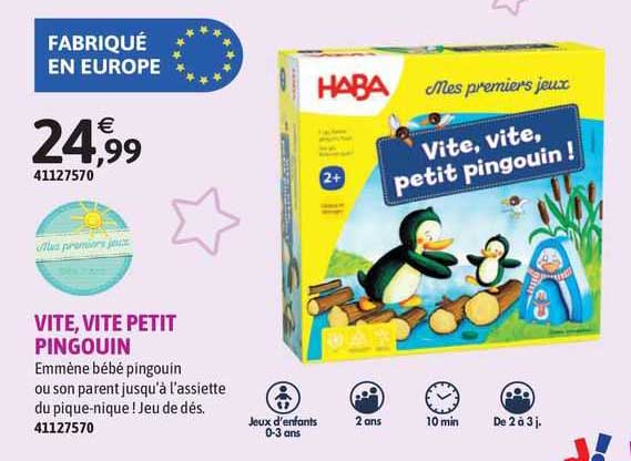 vite, vite petit pingouin