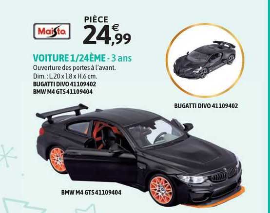 voiture 1/24ème maisto - 3 ans