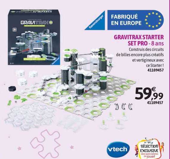 vtech gravitrax starter set pro - 8 ans