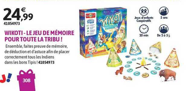wikoti - le jeu mémoire pour toute la tribu!