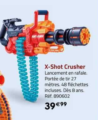 x-shot crusher
