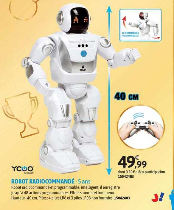 ycoo robot radiocommandé - 5 ans