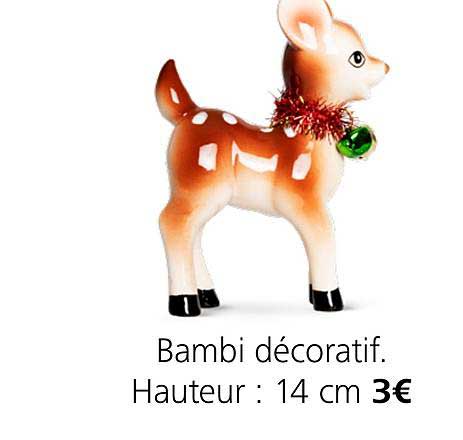 bambi décoratif