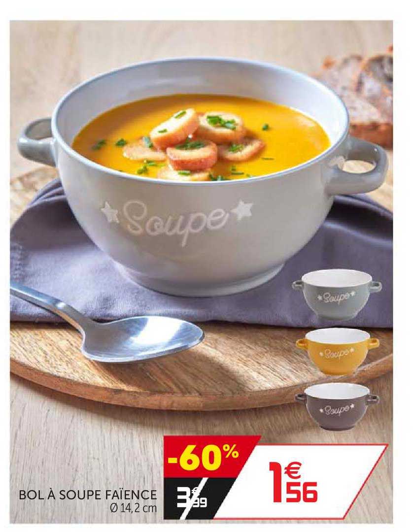 Bol à Soupe Faïence