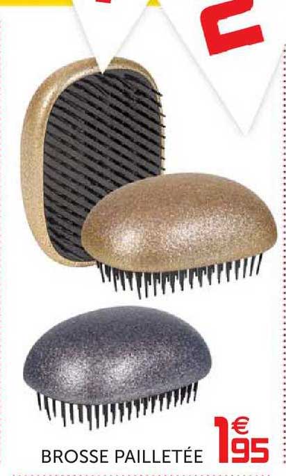 brosse pailletée