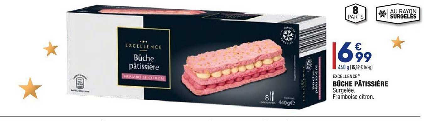 bûche pâtissière excellence