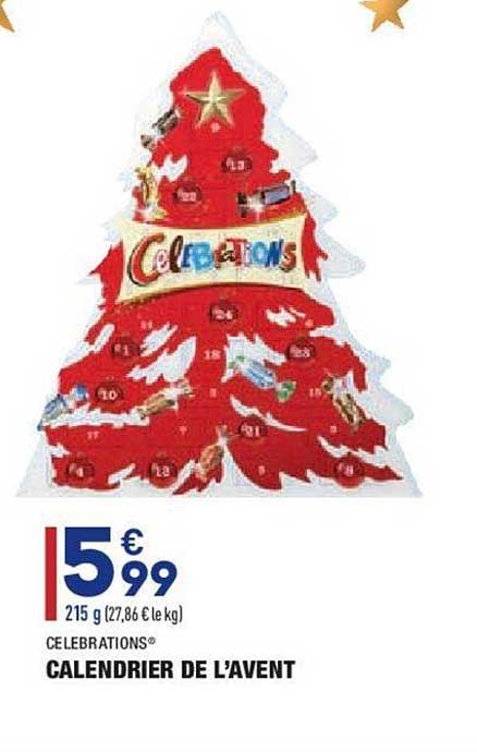 Calendrier De L'avent Celebrations