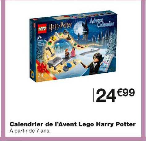 calendrier de l'avent lego harry potter