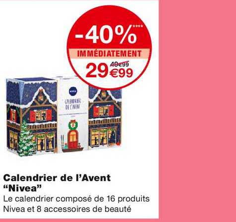 calendrier de l'avent nivea