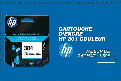 cartouche d'encre hp 301 couleur