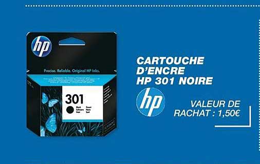 cartouche d'encre hp 301 noire