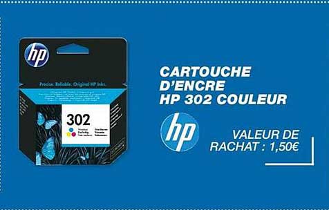 cartouche d'encre hp 302 couleur
