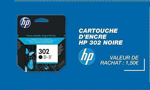 Cartouche D'encre Hp 302 Noire