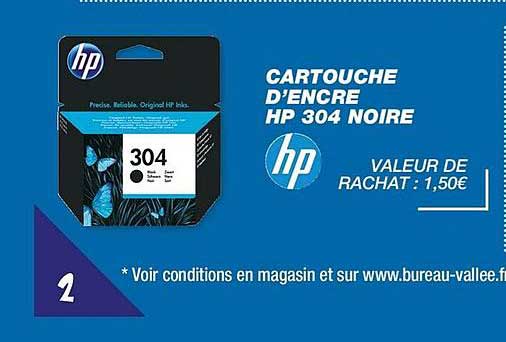 cartouche d'encre hp 304 noire