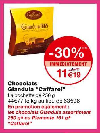 Chocolats Gianduia Caffarel