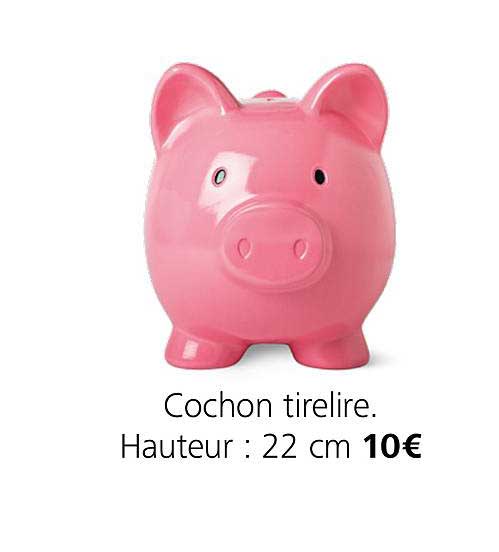 cochon tirelire