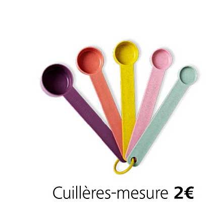 cuillères mesure