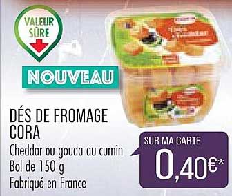 Dés De Fromage Cora