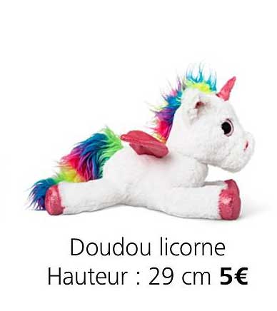 Doudou Licorne