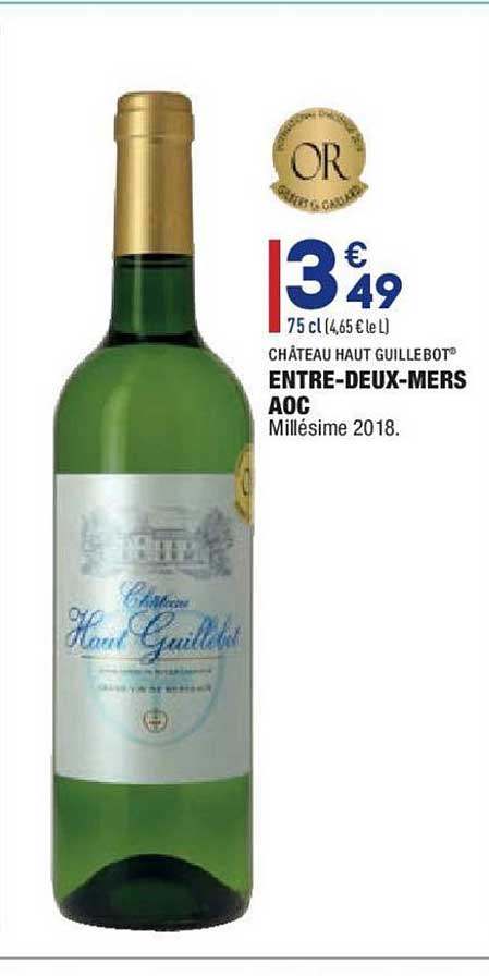 entre deux mers aoc château haut guillebot