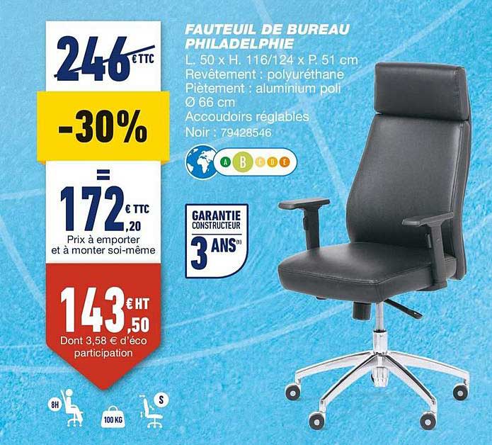 Fauteuil De Bureau Philadelphie