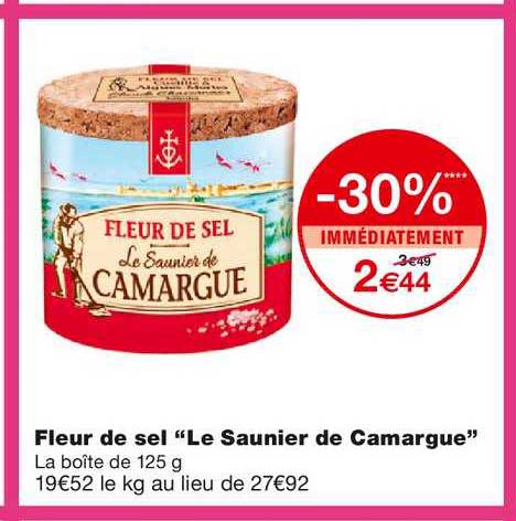 fleur de sel le saunier de camargue