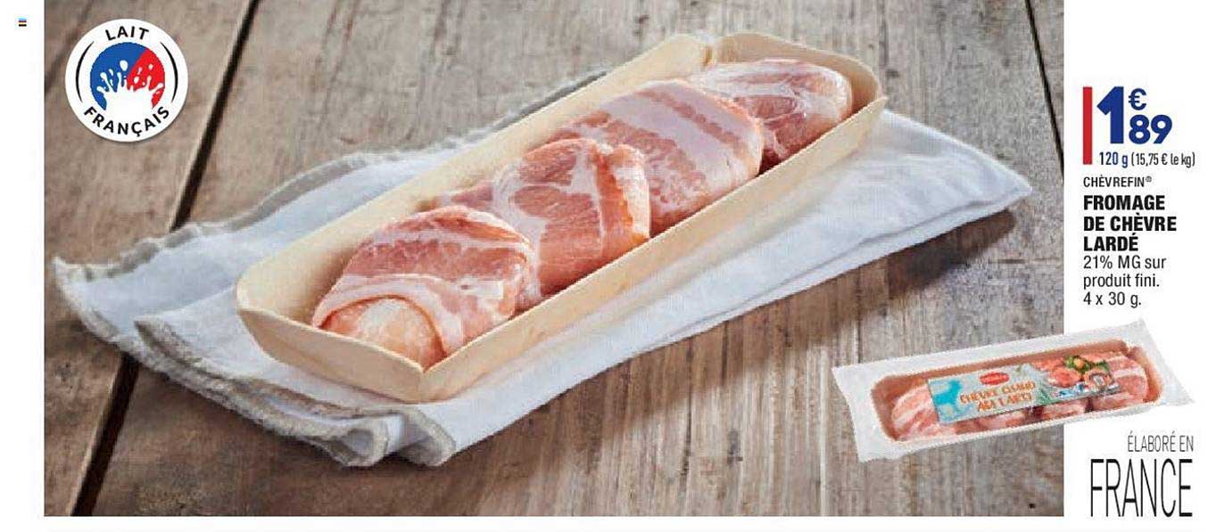 Fromage De Chèvre Lardé Chèvrefin