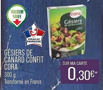 Gésiers De Canard Confit Cora
