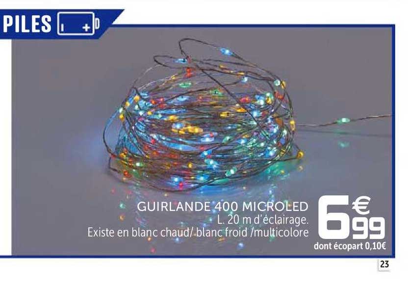 guirlande 400 microled