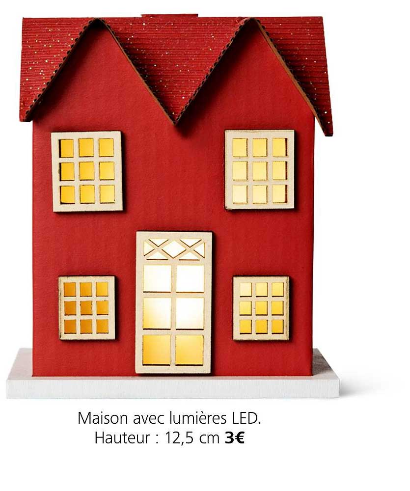 Maison Avec Lumières Led