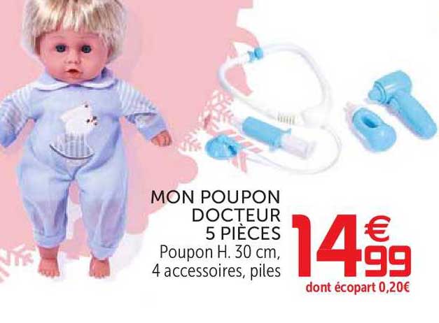 mon poupon docteur 5 pièces