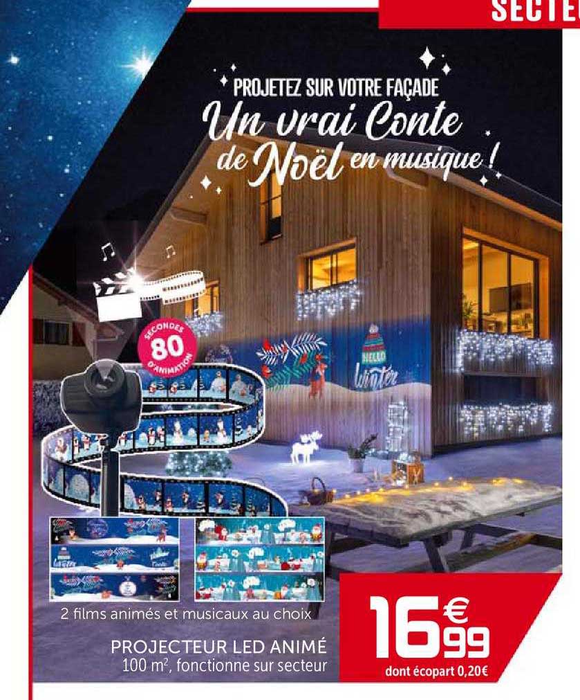 Projecteur Led Animé