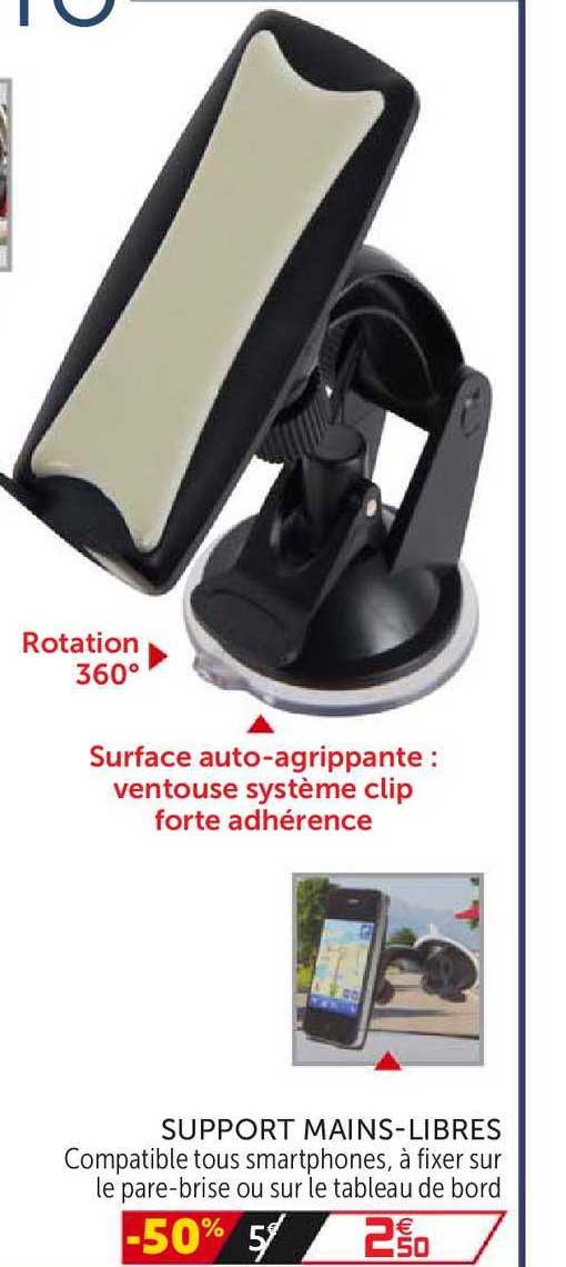 support mains libres