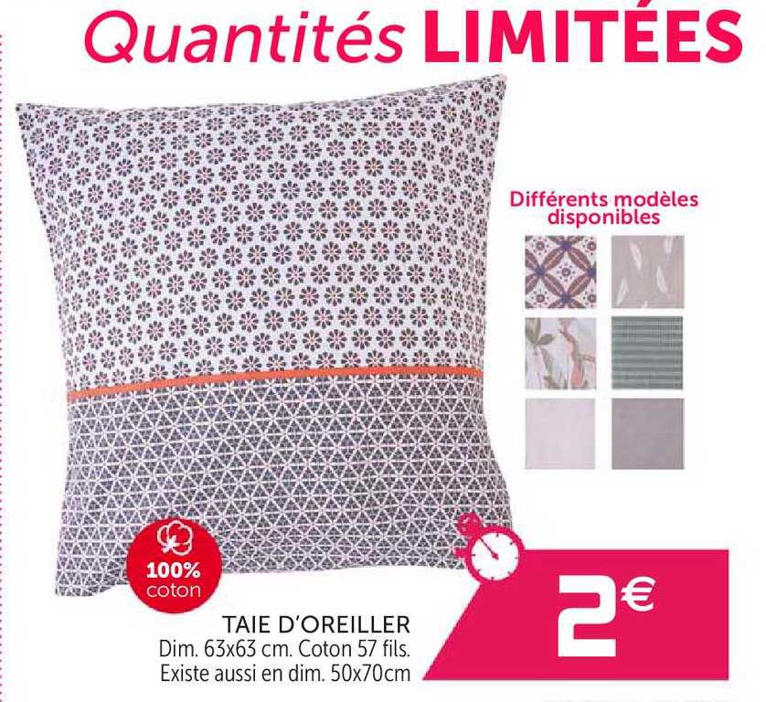taie d'oreiller