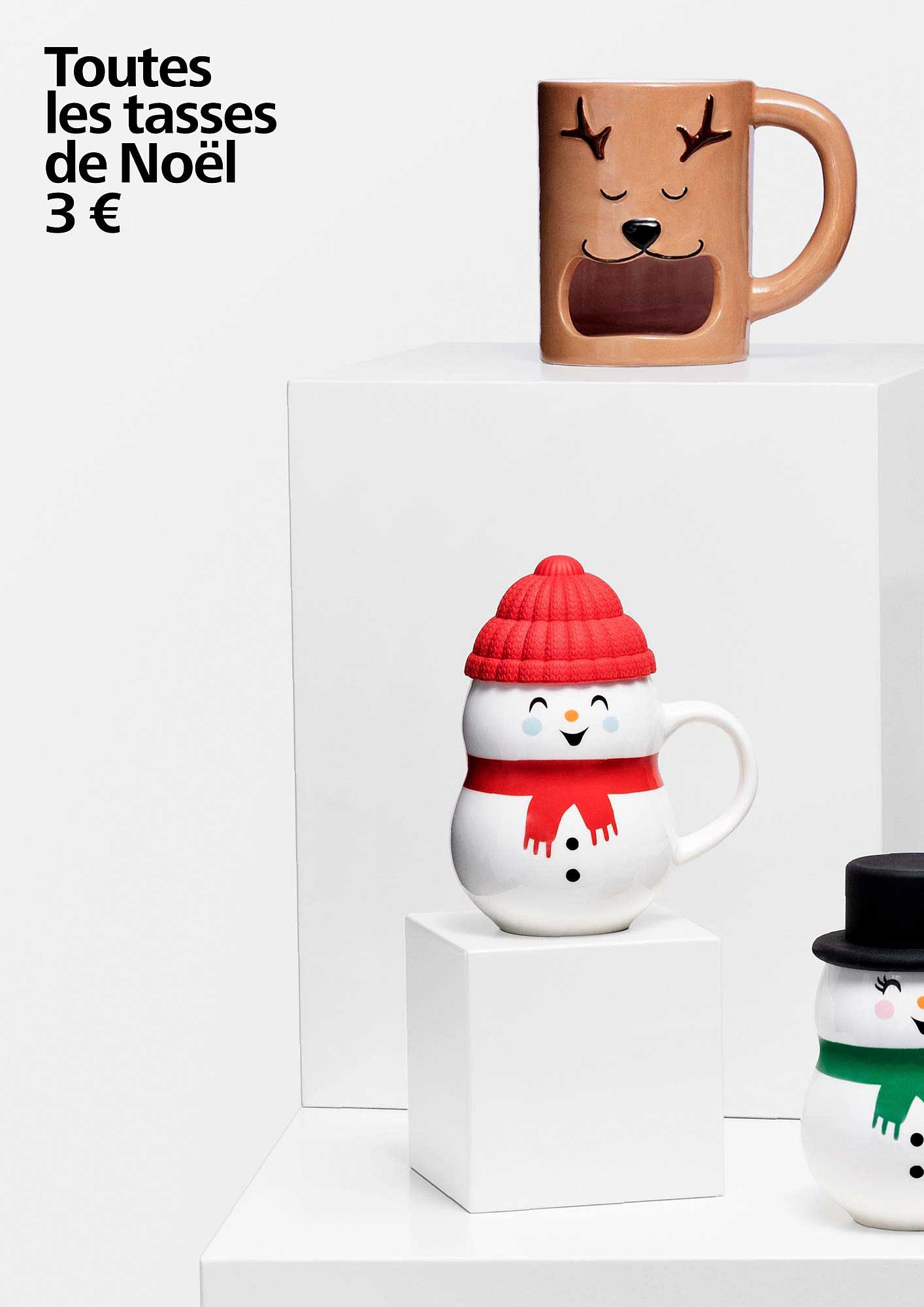 toutes les tasses de noël