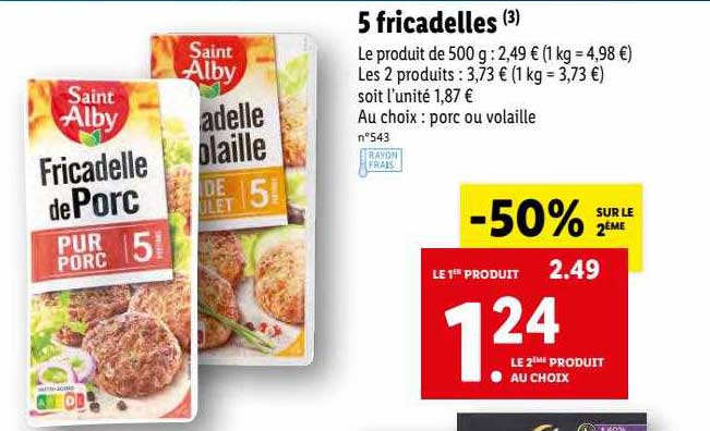 5 fricadelles saint alby