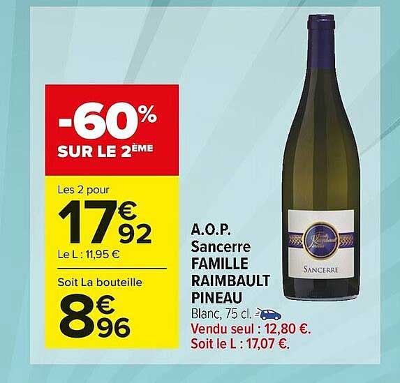 a.o.p. sancerre famille raimbault pineau