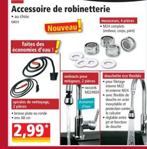 accessoire de robinetterie