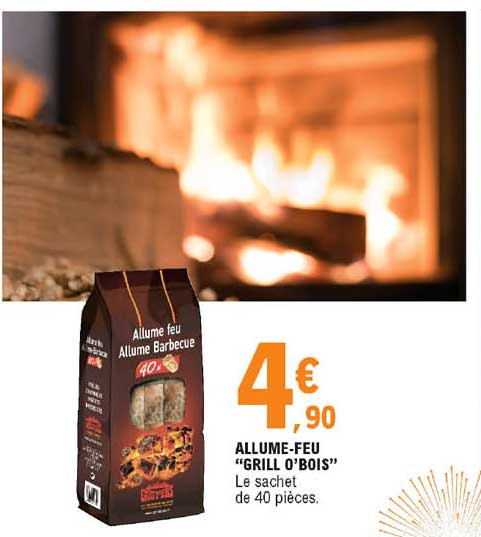 allume-feu "grill o'bois"