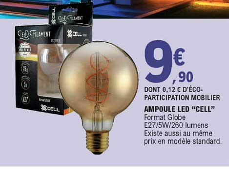 ampoule led "cell"