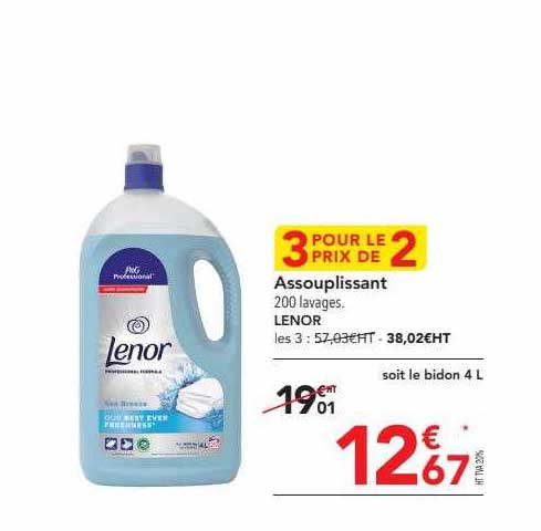 Assouplissant Lenor