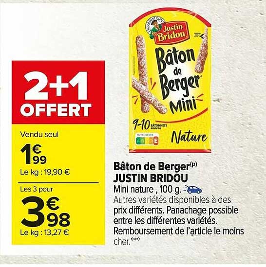 Bâton De Berger Justin Bridou
