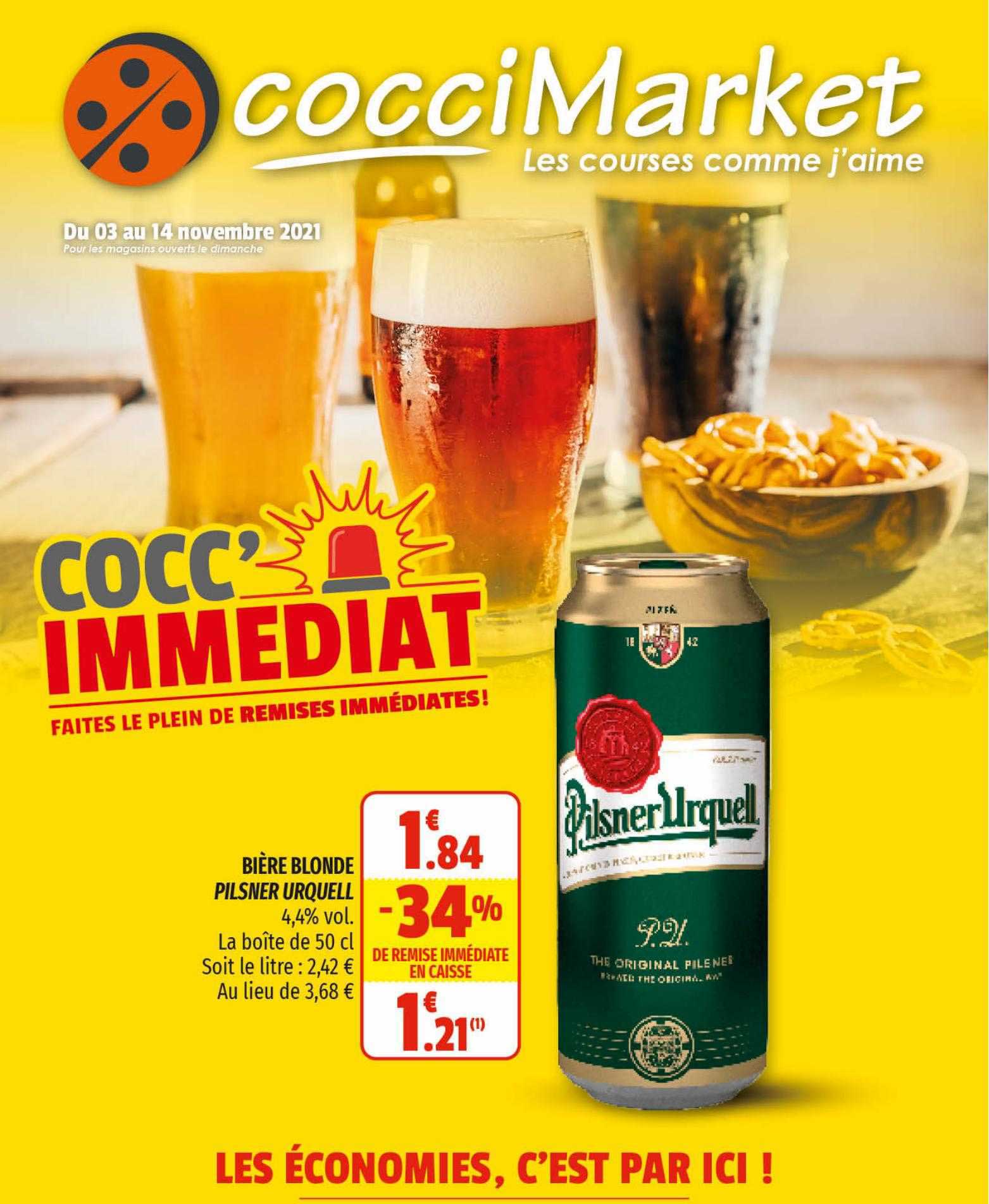 Bière Blonde Pilsner Urquell