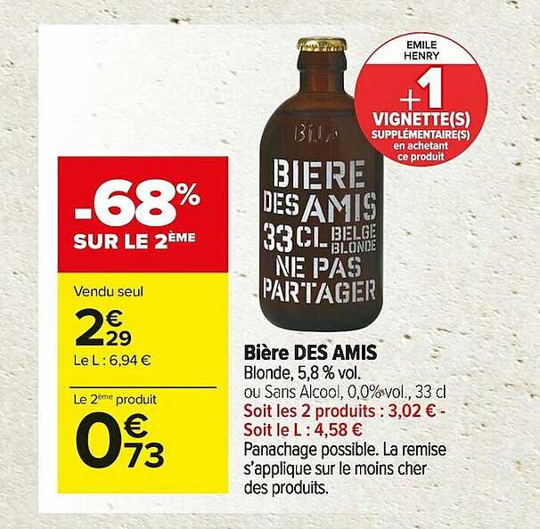 bière des amis