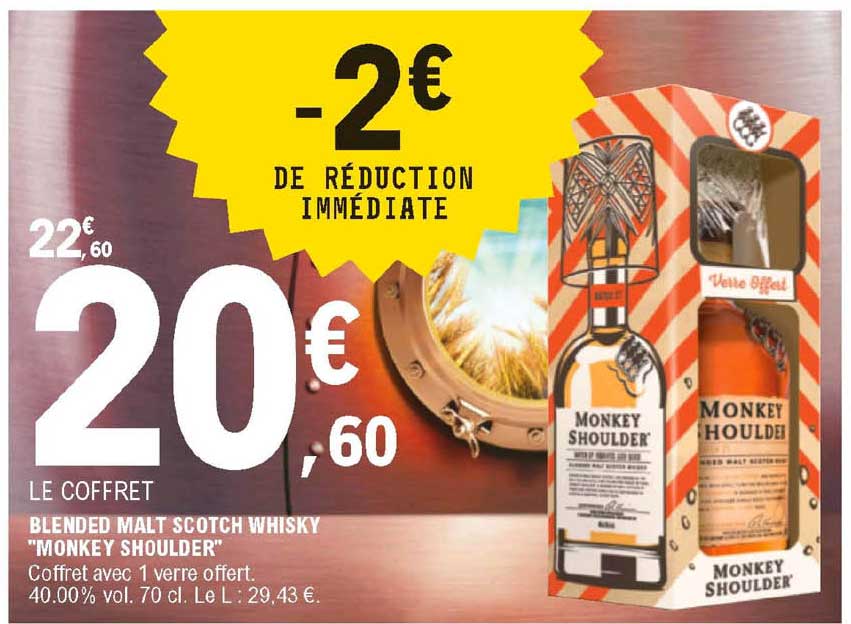 Blended Malt Scotch Whisky "monkey Shoulder"