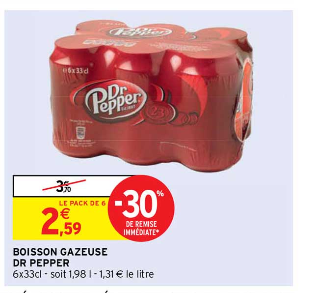 boisson gazeuse dr pepper