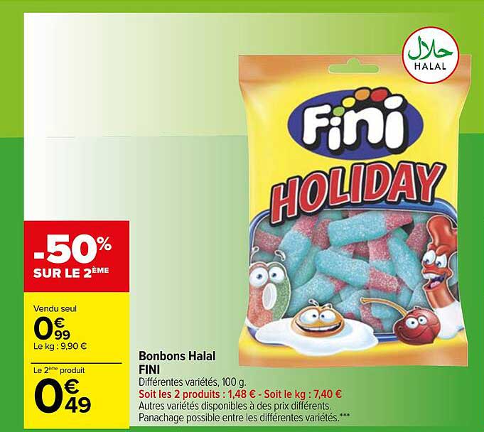 Bonbons Halal Fini